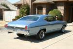 1969 CHEVROLET CHEVELLE SS 396 2 DOOR HARDTOP - Rear 3/4 - 44922