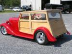 1934 CHEVROLET PHANTOM WOODY STREET ROD - Rear 3/4 - 45589