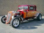 1929 FORD MODEL A CUSTOM HOT ROD COUPE - Front 3/4 - 48957