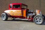 1929 FORD MODEL A CUSTOM HOT ROD COUPE - Side Profile - 48957