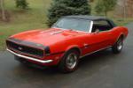 1968 CHEVROLET CAMARO RS/SS CONVERTIBLE - Front 3/4 - 49127