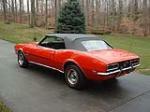 1968 CHEVROLET CAMARO RS/SS CONVERTIBLE - Rear 3/4 - 49127