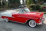 1955 CHEVROLET BEL AIR CONVERTIBLE - Side Profile - 49229