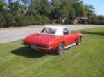 1967 CHEVROLET CORVETTE CONVERTIBLE - Rear 3/4 - 49413