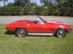 1967 CHEVROLET CORVETTE CONVERTIBLE - Side Profile - 49413