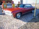 1967 CHEVROLET CAPRICE SPORT COUPE - Front 3/4 - 49523
