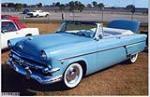 1954 FORD CRESTLINE SUNLINER CONVERTIBLE - Front 3/4 - 49613