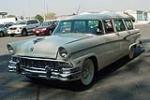 1956 FORD COUNTRY SEDAN STATION WAGON - Front 3/4 - 49629