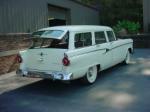 1956 FORD COUNTRY SEDAN STATION WAGON - Rear 3/4 - 49629