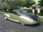 1941 LINCOLN ZEPHYR 2 DOOR BUSINESS COUPE STREET ROD - Rear 3/4 - 49696