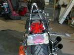 2002 GASOLINE ALLEY CUSTOM S&S SHOVELHEAD INDIAN LARRY MOTORCYCLE - Rear 3/4 - 49767