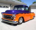 1955 CHEVROLET PICKUP - Front 3/4 - 60691