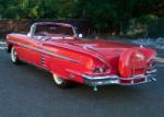 1958 CHEVROLET IMPALA CONVERTIBLE - Rear 3/4 - 60743