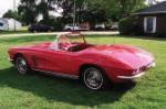 1962 CHEVROLET CORVETTE CONVERTIBLE - Front 3/4 - 60819
