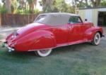 1939 LINCOLN ZEPHYR 2 DOOR CONVERTIBLE - Rear 3/4 - 60865