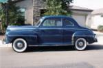 1948 FORD SUPER DELUXE 2 DOOR COUPE - Side Profile - 60867