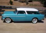 1955 CHEVROLET NOMAD 2 DOOR STATION WAGON - Side Profile - 60887