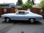 1968 CHEVROLET CHEVELLE SS 2 DOOR COUPE - Side Profile - 60934