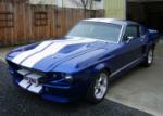 1967 FORD MUSTANG CUSTOM FASTBACK - Front 3/4 - 60951