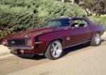 1969 CHEVROLET CAMARO RS/SS CUSTOM COUPE - Front 3/4 - 60991