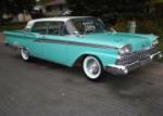 1959 FORD GALAXIE 500 4 DOOR HARDTOP - Front 3/4 - 61039