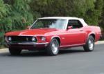 1969 FORD MUSTANG CONVERTIBLE - Front 3/4 - 61060