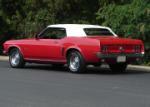 1969 FORD MUSTANG CONVERTIBLE - Rear 3/4 - 61060