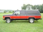 1990 CHEVROLET SUBURBAN STATION WAGON - Side Profile - 61082