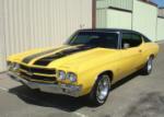 1970 CHEVROLET CHEVELLE 2 DOOR HARDTOP - Front 3/4 - 61100