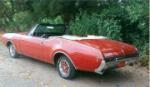 1968 OLDSMOBILE 442 CONVERTIBLE - Rear 3/4 - 61143