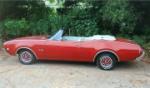 1968 OLDSMOBILE 442 CONVERTIBLE - Side Profile - 61143