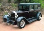 1929 DURANT D-60 CUSTOM 4 DOOR SEDAN - Front 3/4 - 61172