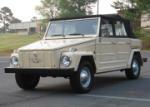 1974 VOLKSWAGEN THING 4 DOOR CONVERTIBLE - Front 3/4 - 61198