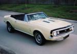 1967 CHEVROLET CAMARO CUSTOM CONVERTIBLE - Front 3/4 - 61238