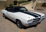 1970 CHEVROLET CHEVELLE CONVERTIBLE - Front 3/4 - 61240