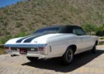 1970 CHEVROLET CHEVELLE CONVERTIBLE - Rear 3/4 - 61240