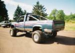 1990 CHEVROLET 1500 CUSTOM 4X4 PICKUP - Rear 3/4 - 61272