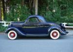 1935 FORD 3 WINDOW COUPE - Side Profile - 61423