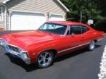 1967 CHEVROLET IMPALA 2 DOOR HARDTOP - Front 3/4 - 61455