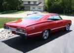 1967 CHEVROLET IMPALA 2 DOOR HARDTOP - Rear 3/4 - 61455