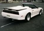 1985 PONTIAC TRANS AM CONVERTIBLE - Rear 3/4 - 61511