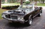 1970 OLDSMOBILE CUTLASS SUPREME CUSTOM CONVERTIBLE - Front 3/4 - 61849