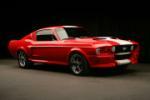 1967 FORD MUSTANG CUSTOM FASTBACK "PIT VIPER #04" - Front 3/4 - 61880