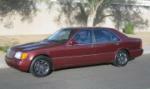 1992 MERCEDES-BENZ 500SEL 4 DOOR HARDTOP - Front 3/4 - 61945