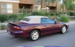 1996 CHEVROLET CAMARO Z/28 CONVERTIBLE - Rear 3/4 - 61948