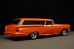 1958 CHEVROLET CUSTOM 2 DOOR STATION WAGON - Rear 3/4 - 61952