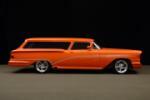 1958 CHEVROLET CUSTOM 2 DOOR STATION WAGON - Side Profile - 61952