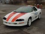 1995 CHEVROLET CAMARO Z/28 BRICKYARD 400 SHOW PACE CAR - Front 3/4 - 62609