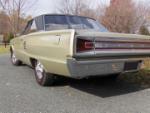 1966 DODGE HEMI CORONET 2 DOOR HARDTOP - Rear 3/4 - 64001