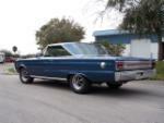 1967 PLYMOUTH GTX 2 DOOR  HARDTOP - Rear 3/4 - 64123